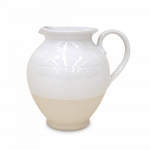 Кувшин , 5.4 л, керамика, белый, бежевый, серия Fattoria, COSTA NOVA, Португалия, Предметы сервировки COSTA NOVA