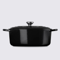 Кастрюля овальная, 6,3 л, черный, серия Black Onyx, LE CREUSET, Франция_00823640054941039056.jpg