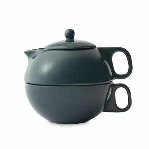 Набор чайный из 2 предметов, 300 мл, фарфор, нержавеющая сталь, темно-зеленый, серия Jaimi, VIVA Scandinavia, Дания, Скидка до -20% на Viva Scandinavia