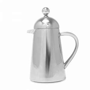 Кофейник с двойными стенками Havana, на 8 чашек, 1 л, нержавеющая сталь, стекло, стальной, серия La Cafetiere, KITCHEN CRAFT, Великобритания, Кофейники