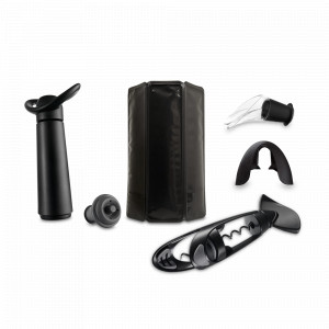 Набор подарочный для вина Original Plus, 6 предметов, материал: нержавеющая сталь, пластик, VACU VIN, Нидерланды, VACU VIN (Нидерланды)