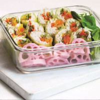 Контейнер прямоугольный стеклянный, 1 л, стекло, фиолетовый, GLASSLOCK, Корея_00814020002910976423.jpg