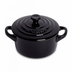 Кокот , 0,25 л, 10 см, керамика, черный, серия Black Onyx, LE CREUSET, Франция, LE CREUSET (Франция)
