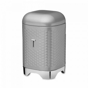 Банка для хранения, 18,5 х 11,5 см, металл, серый, серия Lovello, KITCHEN CRAFT, Великобритания, Kitchen Craft Lovello