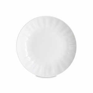 Тарелка суповая, 250 мл, 19.5 см, фарфор, белый, серия Floral, HOME &amp; STYLE, Китай, Тарелки и салатники HOME & STYLE