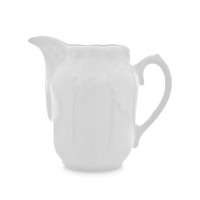 Молочник , 150 мл, фарфор, белый, серия Rococo, REPAST, Чехия