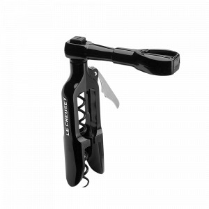 Штопор карманный PM 100, 15,2 х 5,1 х 2,7 см, пластик, черный, серия Black, LE CREUSET, Франция, Скидка -15% на Le Creuset