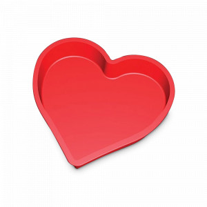Форма для выпечки «Сердце», 22.5 х 21 см, силикон, красный, LEKUE, Испания, LEKUE (Испания)