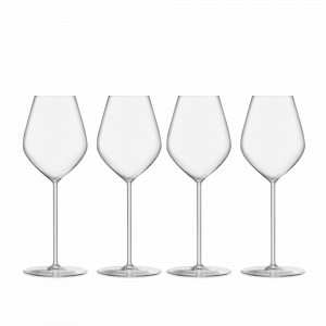 Набор из 4-х бокалов для шампанского, 285 мл, хрусталин, серия Borough, LSA International, Великобритания, LSA International (Великобритания)