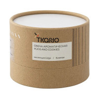Свеча ароматическая Spicy Snowflakes, 8 см, 30 часов, бежевый, серия Edge, TKANO, Россия_00817550046708407011.jpg