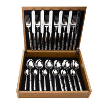 Набор столовых приборов на 6 персон, 24 предметов, стальной, серия Bali, CUTIPOL, Португалия_00799850040220579683.jpg