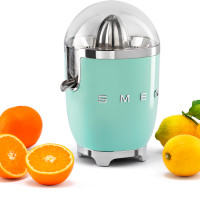 Соковыжималка для цитрусовых, нержавеющая сталь, тритан, зеленый, SMEG, Италия_00814480075666153746.jpg