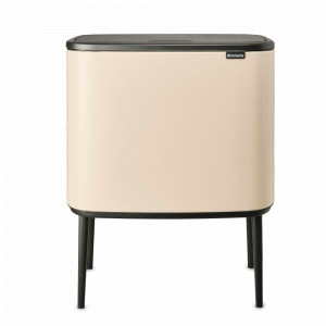 Контейнер для мусора с педалью, 11+11+11 л, нержавеющая сталь, бежевый, серия BO PEDAL BIN, BRABANTIA, Бельгия, BRABANTIA (Бельгия)