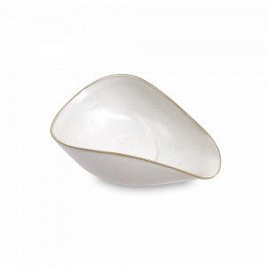 Чаша сервировочная Cream, 19.8 х 12.5 см, каменная керамика, кремовый, серия Essential Asia, ROOMERS TABLEWARE, Нидерланды, Салатники, чаши сервировочные