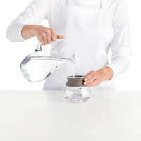 Чайник заварочный с инфузером Calm Tea, 500 мл, стекло, силикон, бежевый, серия Cozy, LEKUE, Испания_00817020063880735997.jpg