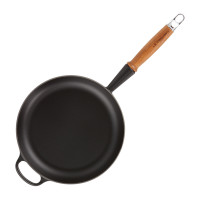 Сковорода , 24 см, чугун, черный, серия Matte Black, LE CREUSET, Франция_00807420048813154763.jpg