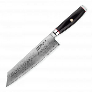 Профессиональный поварской кухонный нож, Kiritsuke 20 см, дамасская сталь, серия Ypsilon (193 слоя), YAXELL, Япония, YAXELL (Япония)