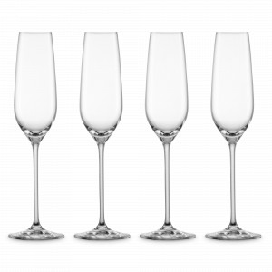 Набор из 4-х бокалов для шампанского Sparkling Wine, 240 мл, хрустальное стекло, серия Fortissimo, SCHOTT ZWIESEL, Германия, SCHOTT ZWIESEL (Германия)
