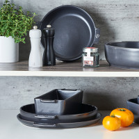 Форма для хлеба, 31 х 11 см, 2 л, керамика, графитовый, серия Slate, PEUGEOT CERAMIC, Франция_00810070041438757849.jpg