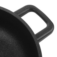 Сотейник с двумя ручками для индукционных плит с антипригарным покрытием, 24 см, литой алюминий с алмазным порошком, черный, серия Diamant Plus, OLYMPIA, Италия_00820700067564312863.jpg