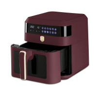 Аэрогриль электрический, 6.3 л, пластик, матовый бордо, серия Leonardo, BERLINGER HAUS, Венгрия_00820860058793757585.jpg