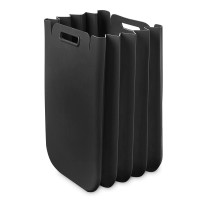 Корзина складная Eco Packly, переработанный плаcтик, 25 х 45 х 30 см, черный, GUZZINI, Италия
