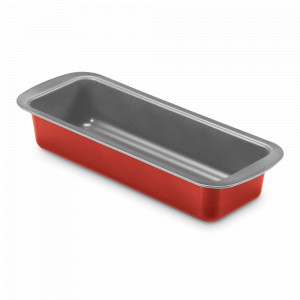 Форма для выпечки хлеба, 30 х 11 см, сталь с антипригарным покрытием, красный, серия Rossana, GUARDINI, Италия, GUARDINI (Италия)