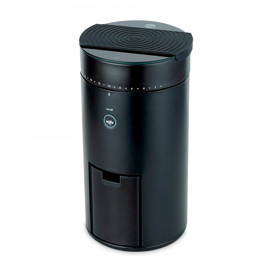 Кофемолка , пластик, сталь, черный, WILFA, Норвегия