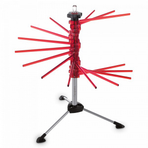 Подставка - сушилка для пасты Tacapasta, 16 держателей, титан, пластик, серия Classic, MARCATO, Италия, Полезные мелочи