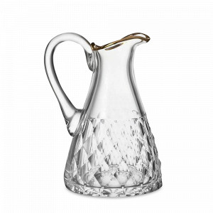 Кувшин , 1 л, хрусталь, серия Palazzo Gold, VISTA ALEGRE, Португалия, Штофы, графины и кувшины Vista Alegre