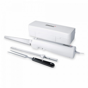 Электронож , нержавеющая сталь, пластик, белый, STEBA, Германия, Электроножи