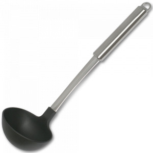 Половник большой, диаметр: 9 см, материал: нержавеющая сталь 18/10, нейлон, серия Panoply, CRISTEL, Франция, Большая распродажа. Скидки до -60%