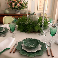 Салатник «Капуста», 15 см, керамика, зеленый, серия Капуста, Bordallo Pinheiro, Португалия_00801880061933193705.jpg