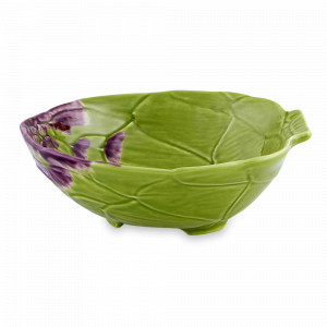 Салатник «Артишок», 18 х 15 х 6 см, керамика, салатовый, декор, серия Артишок, Bordallo Pinheiro, Португалия, BORDALLO PINHEIRO (Португалия)