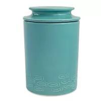 Банка для хранения Crab, 800 мл, 10,5 х 16, керамика, бирюзовый, T&amp;G, Великобритания, 