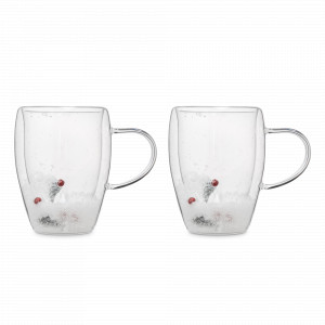 Стакан высокий, 12 см, 340 мл, стекло, серый, серия Diamond color, ANNA LAFARG, Китай, Стаканы для воды