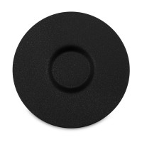 Чашка с блюдцем для эспрессо, 100 мл, цвет-платина/черный, серия Unik, EISCH, Германия_00814640061053645739.jpg