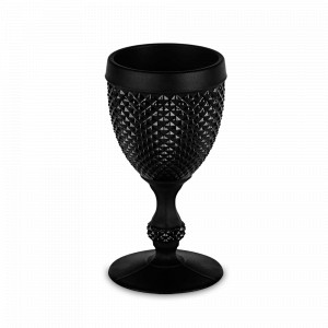 Бокал для белого вина, 280 мл, стекло, черный, серия Bicos, VISTA ALEGRE, Португалия, Фужеры для белого вина