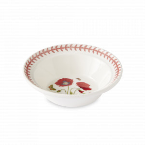 Тарелка для каши «Мак», 15.5 см, фаянс, белый, декор, серия Botanic Garden, PORTMEIRION, Великобритания, PORTMEIRION (Великобритания)