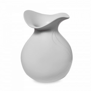 Ваза Wave, 19 см, фарфор, белый, WALLENDORFER, Германия, WALLENDORFER (Германия)