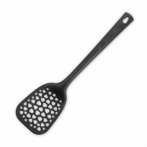 Лопатка кухонная перфорированная для гриля, 34 см, нейлон, черный, серия DIAMANT, OLYMPIA, Италия, OLYMPIA (Италия)