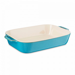 Форма для запекания, 27 х 20 см, керамика, бирюзовый, серия La Cocotte, STAUB, Франция, STAUB (Франция)
