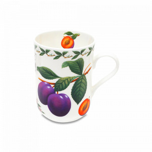 Кружка «Слива», 300 мл, фарфор, белый, серия Фруктовый сад, MAXWELL WILLIAMS, Австралия, Посуда из фарфора Maxwell & Williams