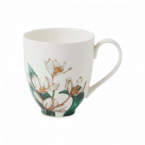 Кружка Орхидея белая, 350 мл, фарфор, декор, серия Орхидеи, MAXWELL WILLIAMS, Австралия, MAXWELL & WILLIAMS (Австралия)