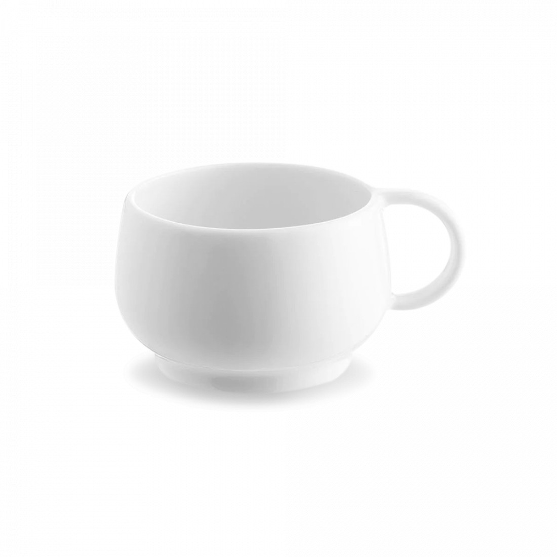 Чашка кофейная Blanc, 100 мл, керамика, белый, серия Empileo, GUY DEGRENNE, Франция
