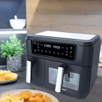 Аэрофритюрница , 9,5 л, пластик, металл, черный, STEBA, Германия_00817860056149356257.jpg