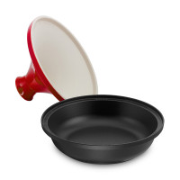 Чугунный тажин, 28 см, чугун, черный/вишневый, STAUB, Франция_00795650055107351515.jpg