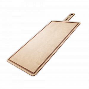 Доска композитная с желобом, для сервировки и подачи, 49х21см, порфир кремовый, серия ProFashion, ComposeEat, Россия, COMPOSE EAT (Россия)