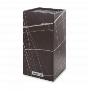 Подставка для кухонных ножей, 11 х 11 х 24 см, композитный материал, мрамор Сахара Brown, серия Elegance, ComposeEat, Россия, COMPOSE EAT (Россия)