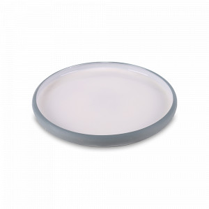 Тарелка обеденная Gray, 26.5 см, керамика, голубой, серый, ROOMERS TABLEWARE, Нидерланды, Тарелки обеденные